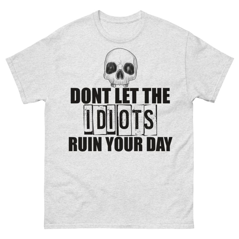 SKULLS - Idiots T-shirt - Bild 6