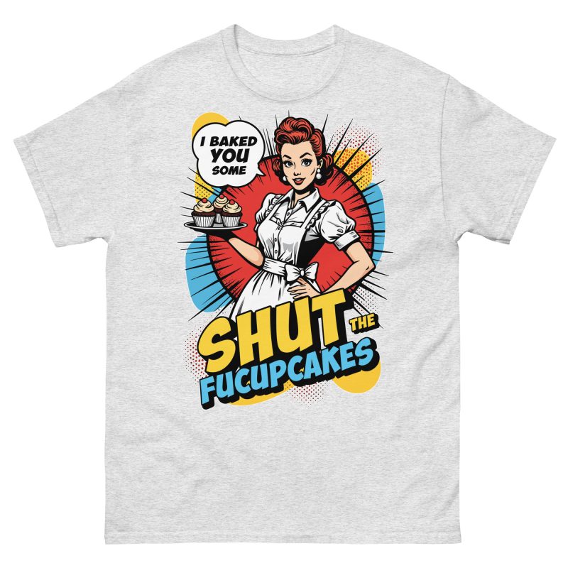 RETRO - Shut The Fucupcakes T-shirt - Bild 6