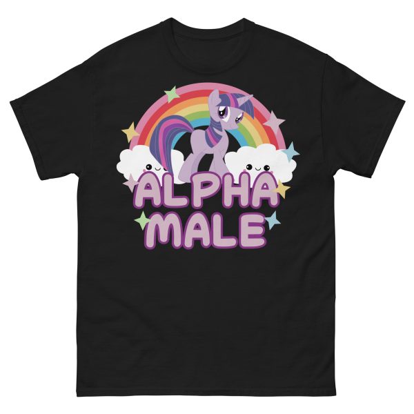 UNICORNS - Alpha Male Rainbow T-shirt