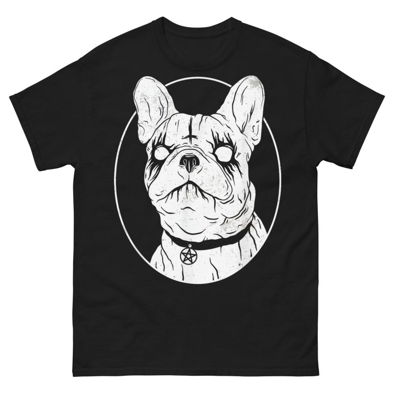 ALTERNATIVE - Black Metal Frenchie T-shirt