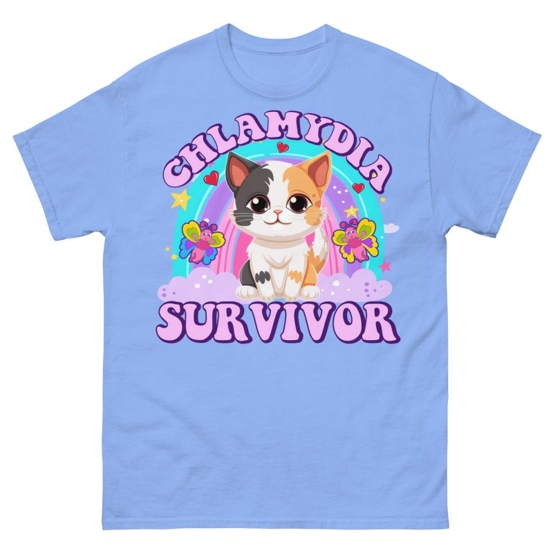 FUNNY - Chlamydia Survivor T-shirt - Bild 8