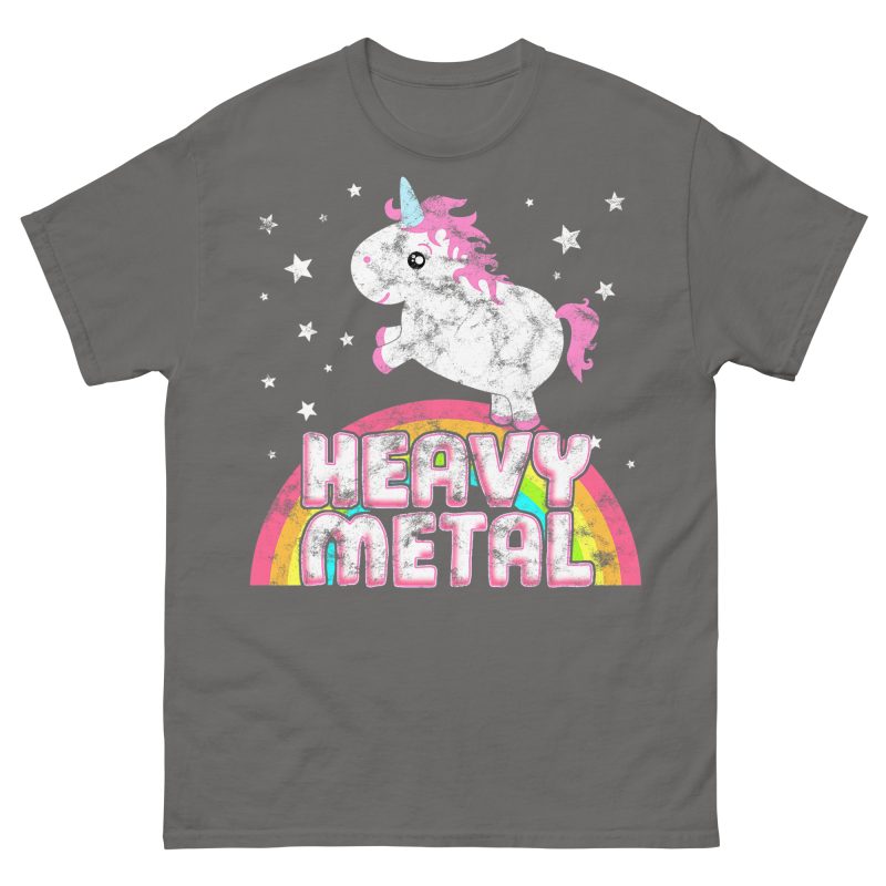 UNICORNS - Retro Heavy Metal T-shirt - Bild 7