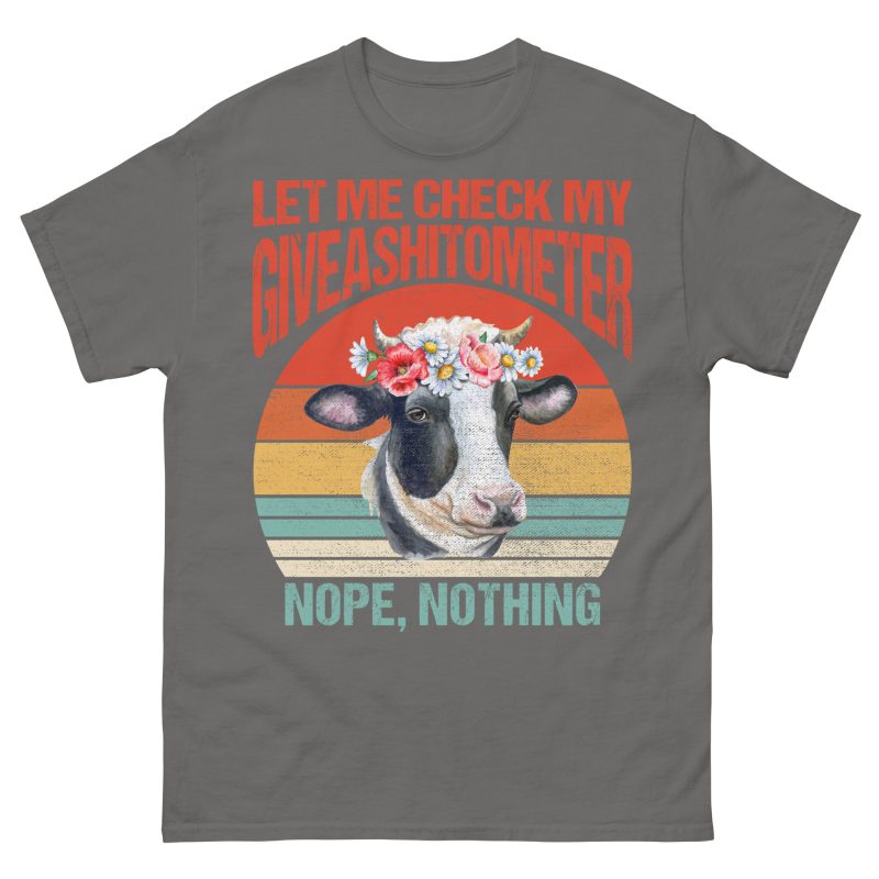 FUNNY - Giveashitometer T-shirt - Bild 7