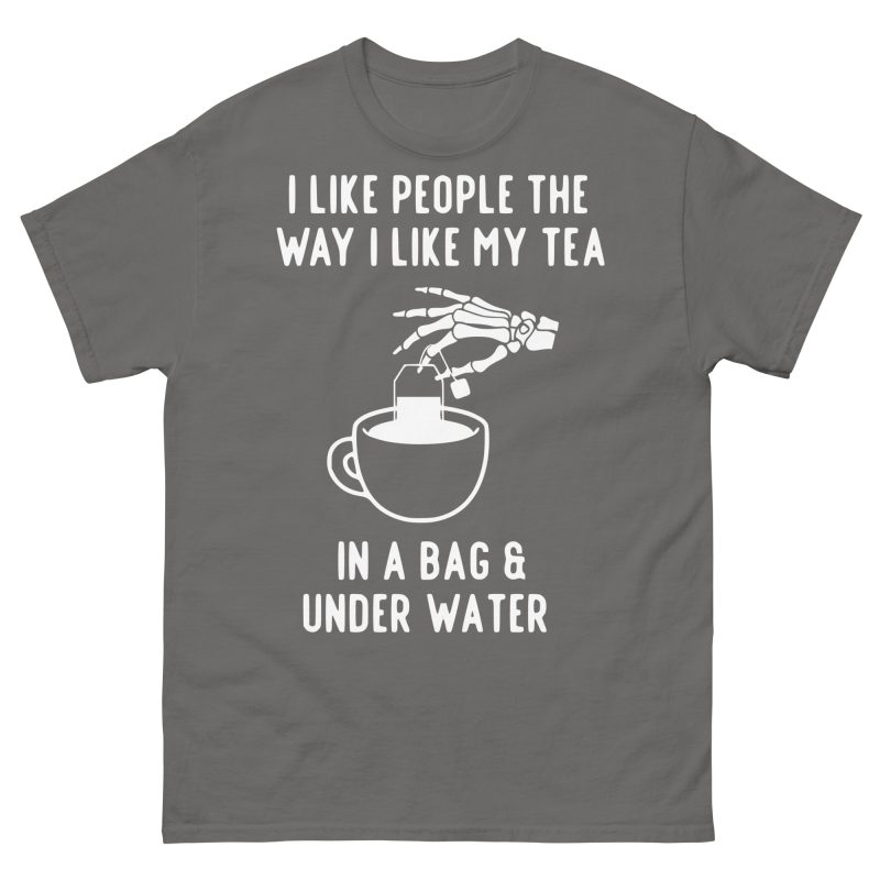 FUNNY - I Like People T-shirt - Bild 6