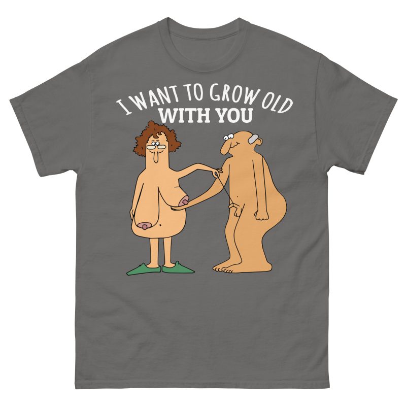 FUNNY - Grow Old T-shirt - Bild 8