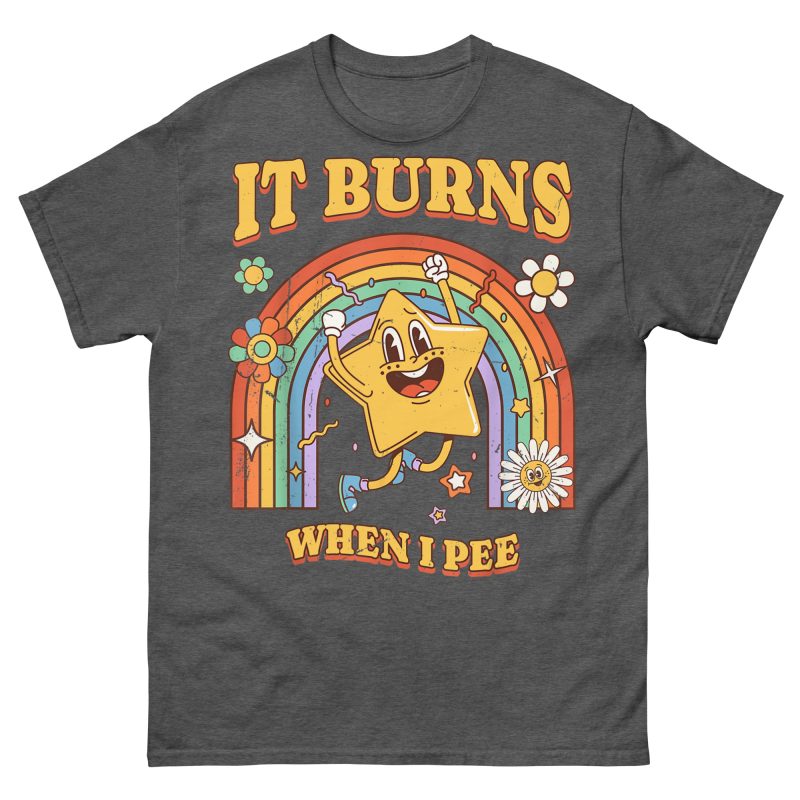 FUNNY - It Burns T-shirt - Bild 6