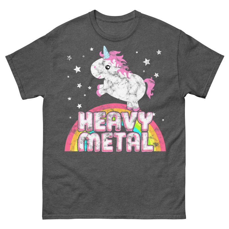 UNICORNS - Retro Heavy Metal T-shirt - Bild 6