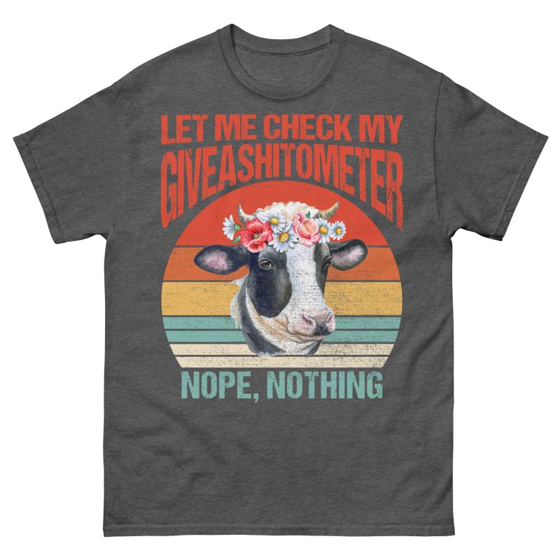 FUNNY - Giveashitometer T-shirt - Bild 6