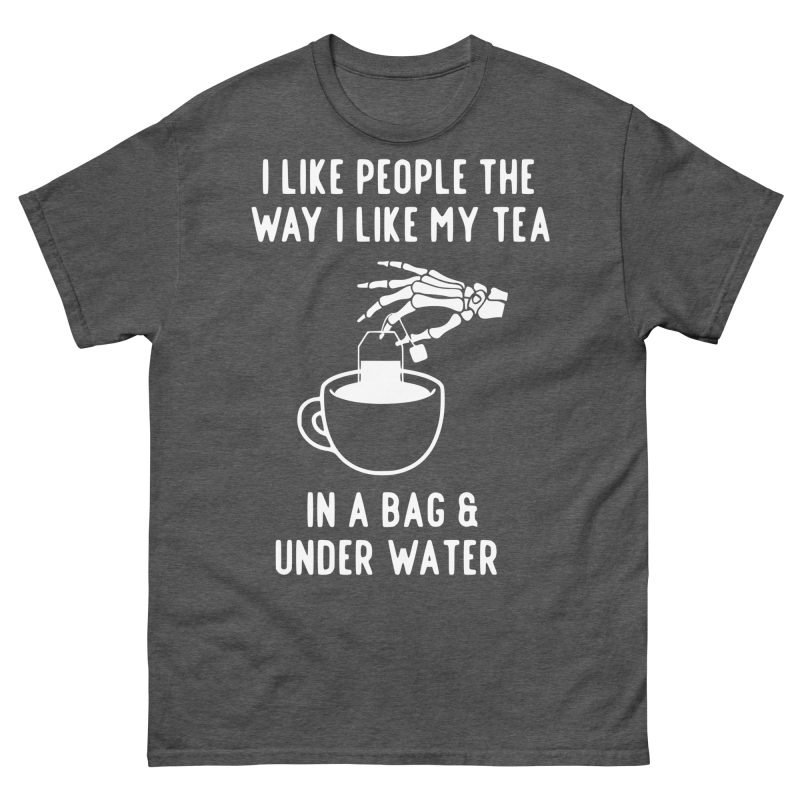 FUNNY - I Like People T-shirt - Bild 5