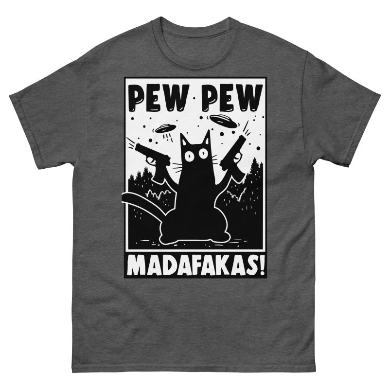 CATS - Pew Pew Cartoon T-shirt - Bild 8