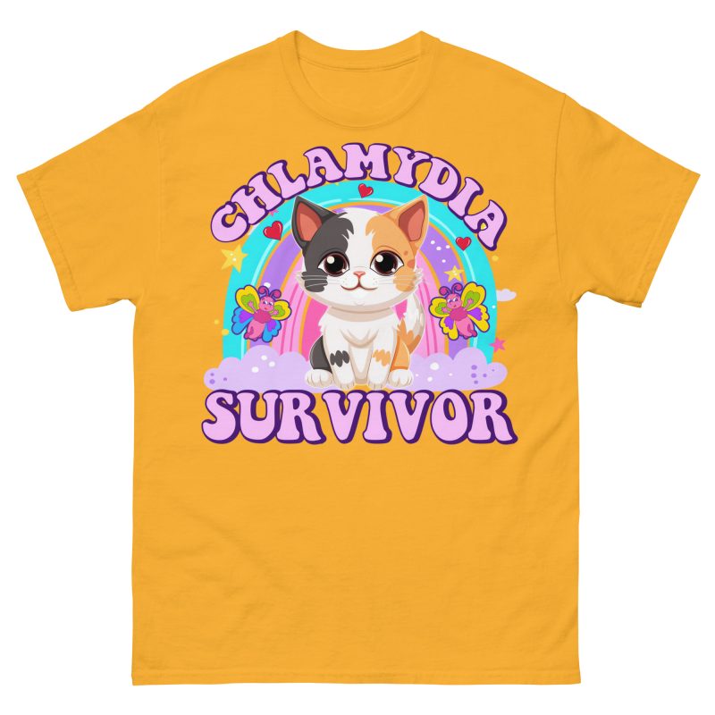 FUNNY - Chlamydia Survivor T-shirt - Bild 9