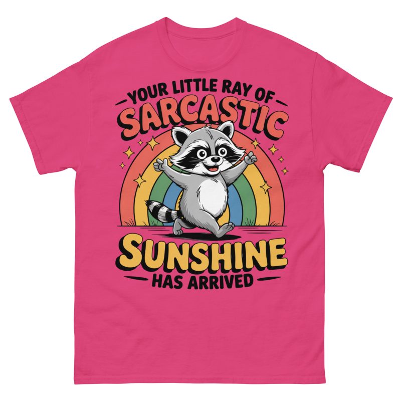 FUNNY - Ray Of Sarcastic Sunshine T-shirt - Bild 6