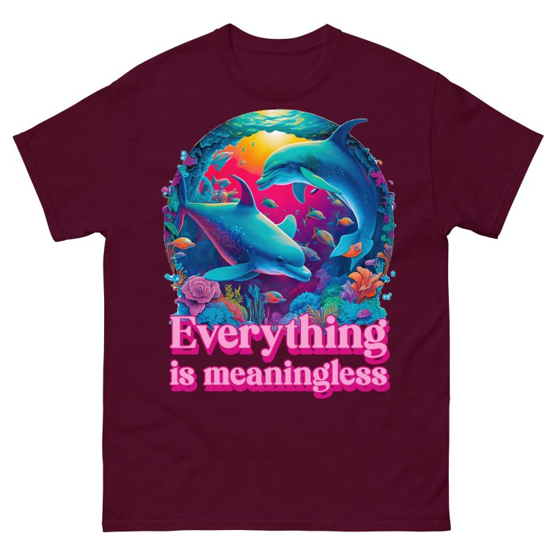 FUNNY - Everything Is Meaningless T-shirt - Bild 2