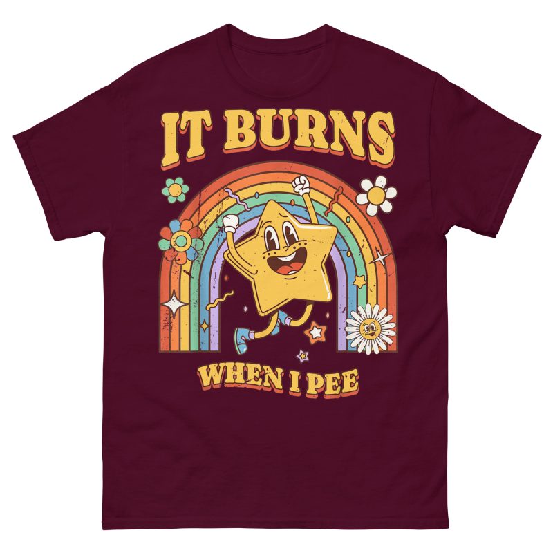 FUNNY - It Burns T-shirt - Bild 2