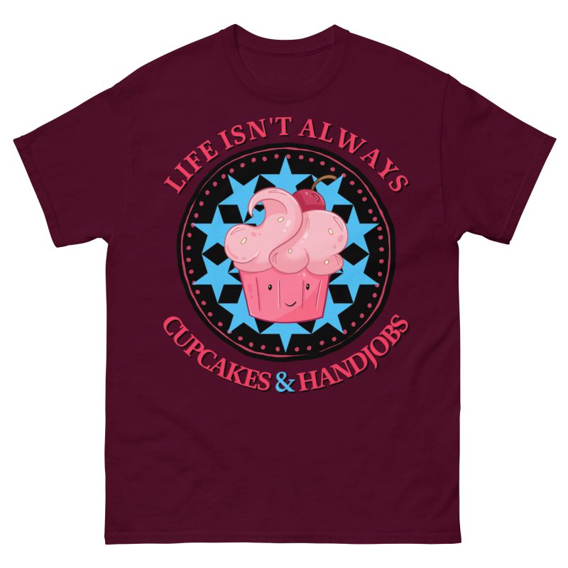 FUNNY - Cupcakes & Handjobs T-shirt - Bild 2
