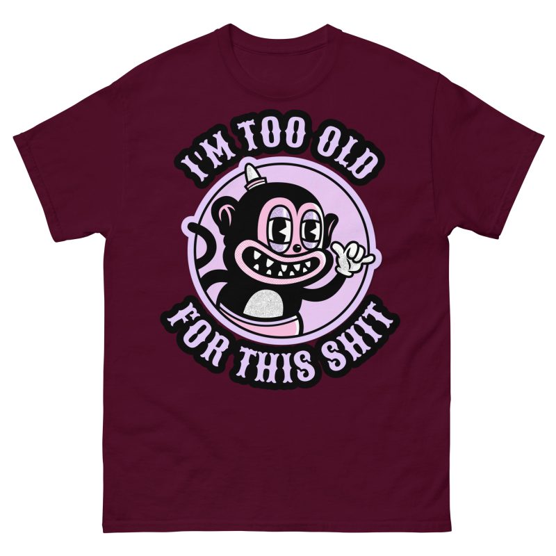 FUNNY - Too Old T-shirt - Bild 2