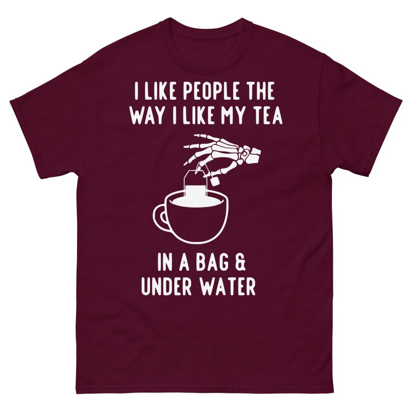 FUNNY - I Like People T-shirt - Bild 2