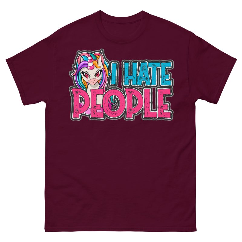UNICORNS - I Hate People T-shirt - Bild 2