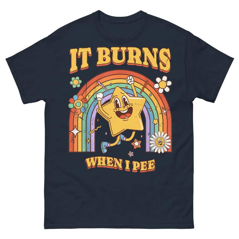 FUNNY - It Burns T-shirt - Bild 3