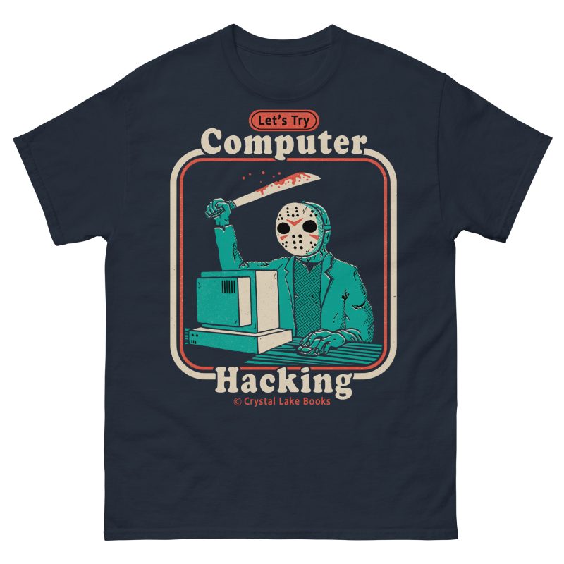 RETRO - Computer Hacking T-shirt - Bild 3