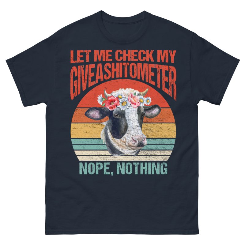 FUNNY - Giveashitometer T-shirt - Bild 3
