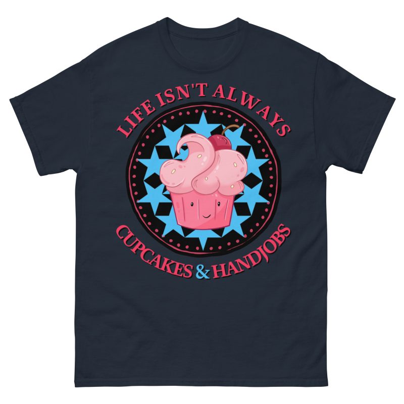 FUNNY - Cupcakes & Handjobs T-shirt - Bild 4