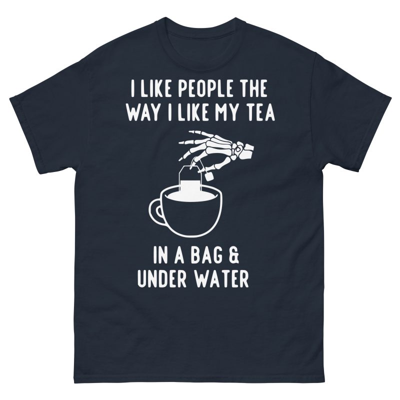 FUNNY - I Like People T-shirt - Bild 3