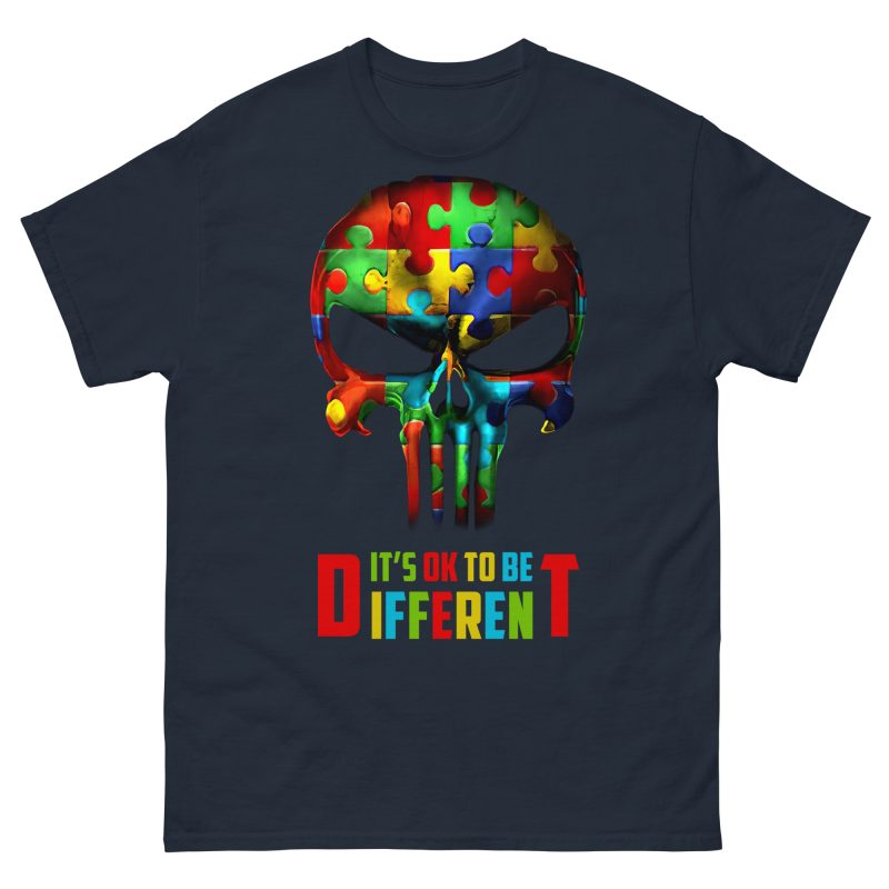 SKULLS - OK To Be Different T-shirt - Bild 3