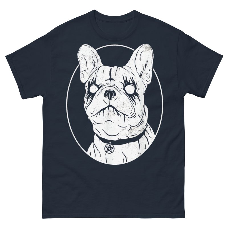 ALTERNATIVE - Black Metal Frenchie T-shirt - Bild 3