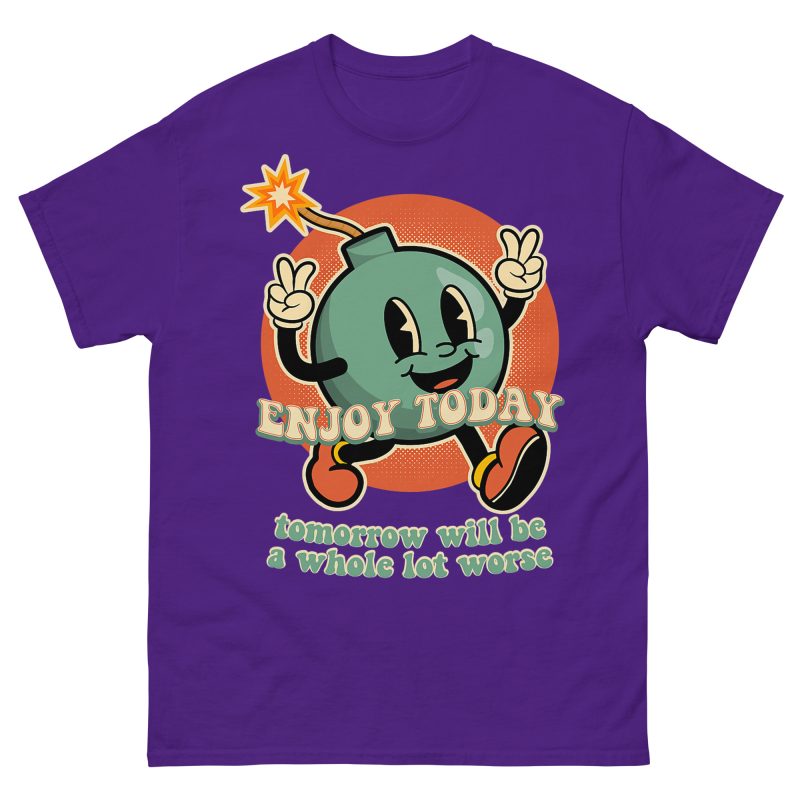 FUNNY - Enjoy Today T-shirt - Bild 4
