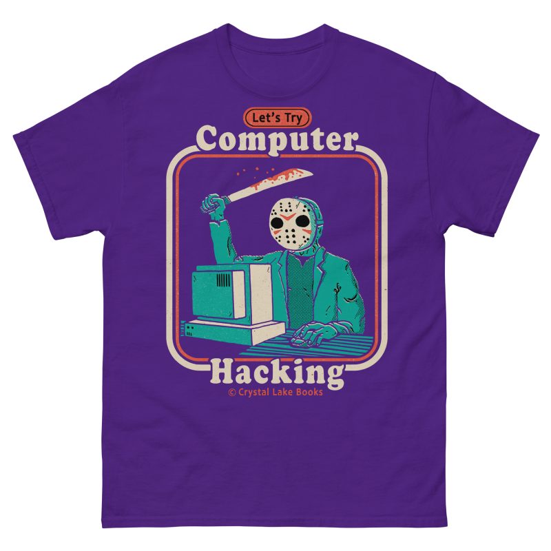 RETRO - Computer Hacking T-shirt - Bild 4