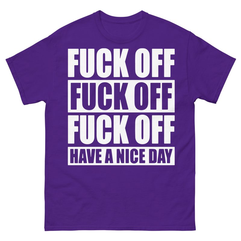 QUOTES - Fuck Off T-shirt - Bild 4