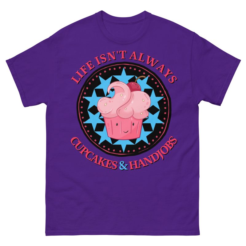 FUNNY - Cupcakes & Handjobs T-shirt - Bild 5