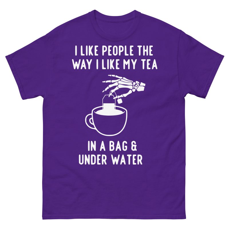 FUNNY - I Like People T-shirt - Bild 4