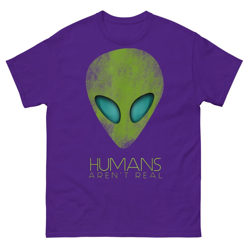 ALIENS - Humans Aren't Real T-shirt - Bild 4