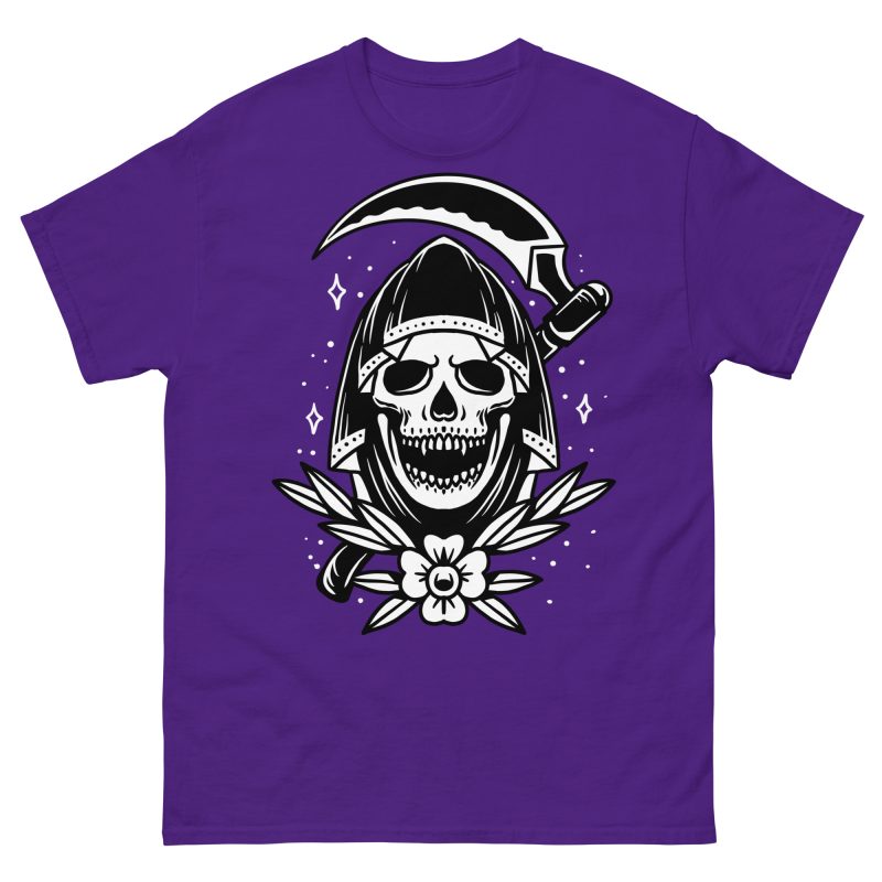 TATTOO - Old School Grim T-shirt - Bild 4
