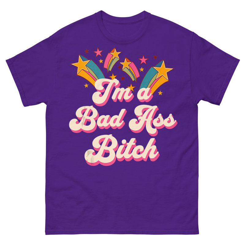QUOTES - Bad Ass Bitch T-shirt - Bild 4