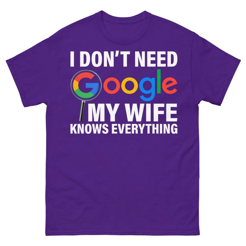 FUNNY - Don't Need Google T-shirt - Bild 4