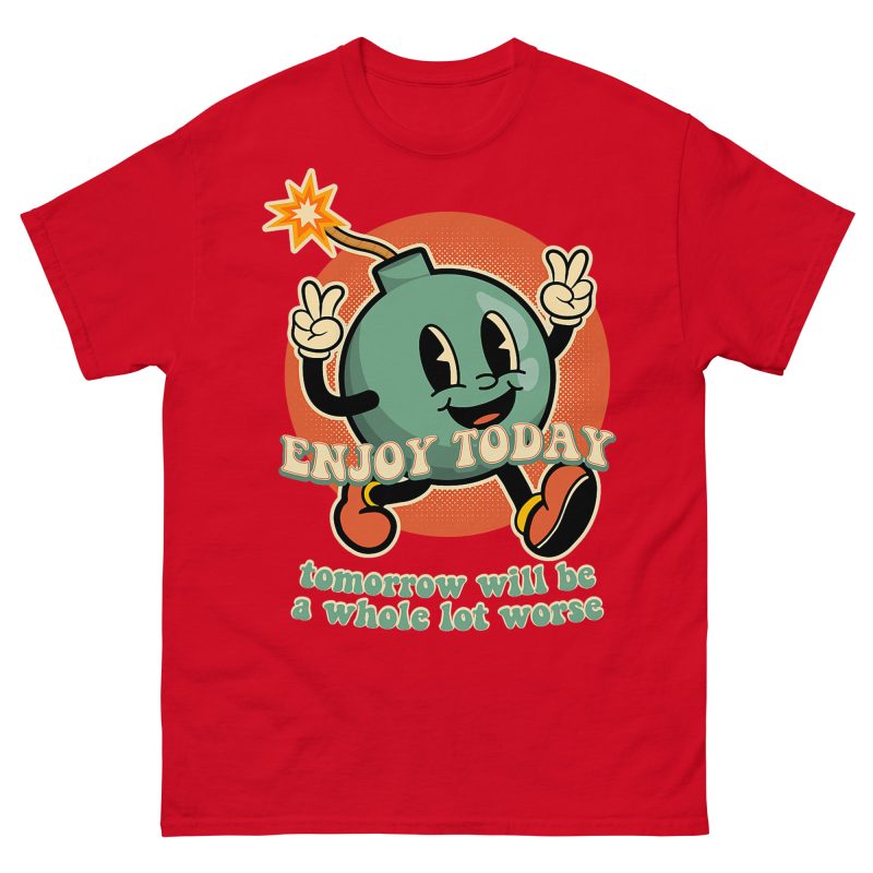 FUNNY - Enjoy Today T-shirt - Bild 5