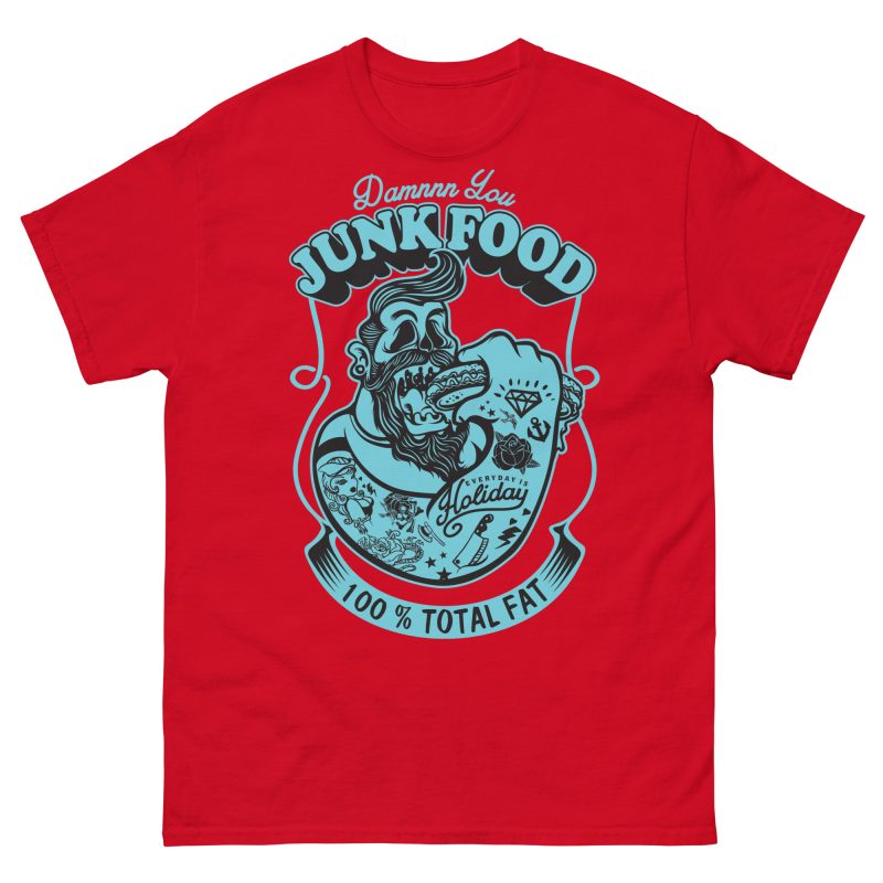 FUNNY - Damn You Junk Food T-shirt - Bild 5