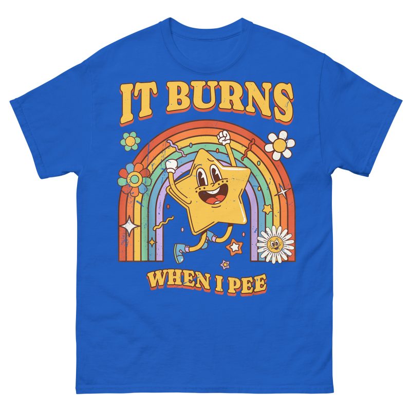FUNNY - It Burns T-shirt - Bild 5
