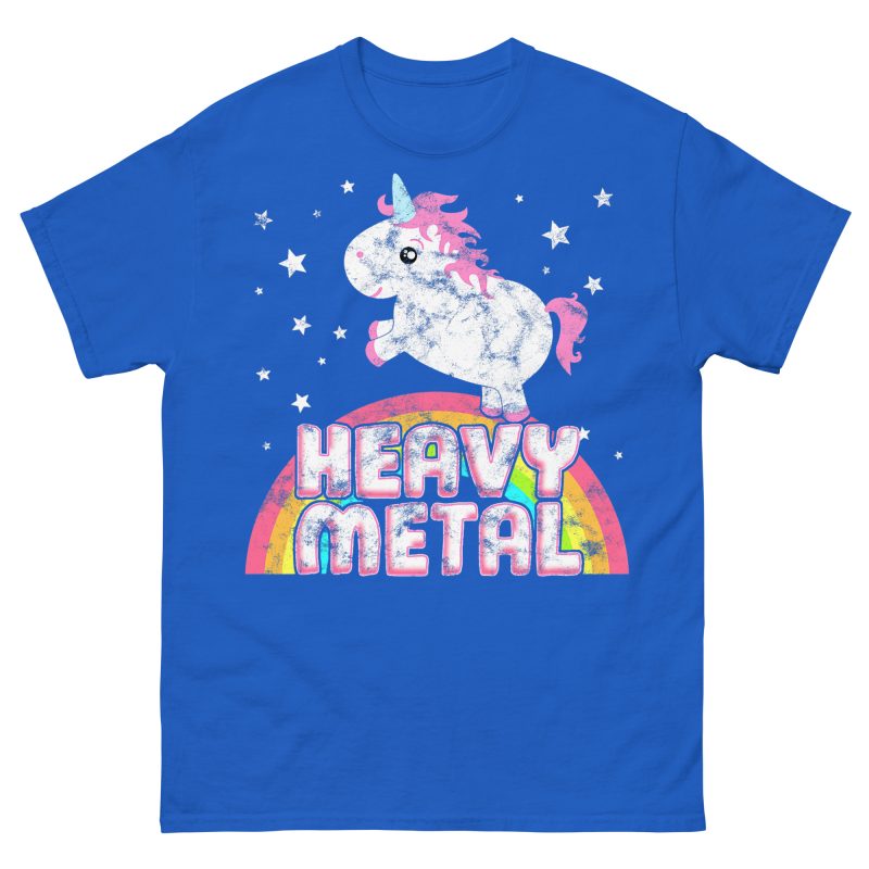 UNICORNS - Retro Heavy Metal T-shirt - Bild 5