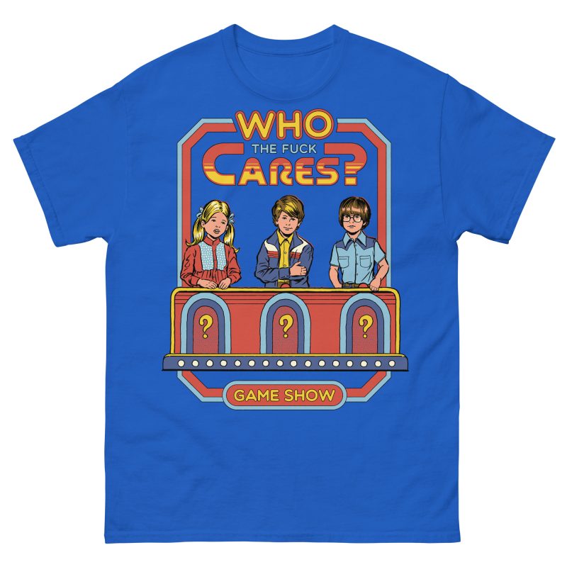 RETRO - Who The Fuck Cares T-shirt - Bild 5