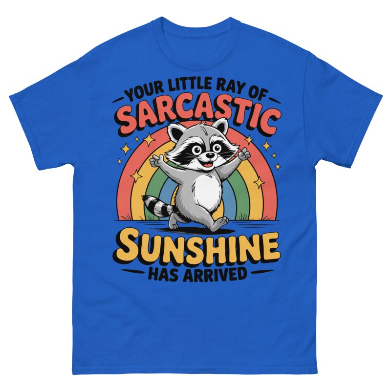 FUNNY - Ray Of Sarcastic Sunshine T-shirt - Bild 3