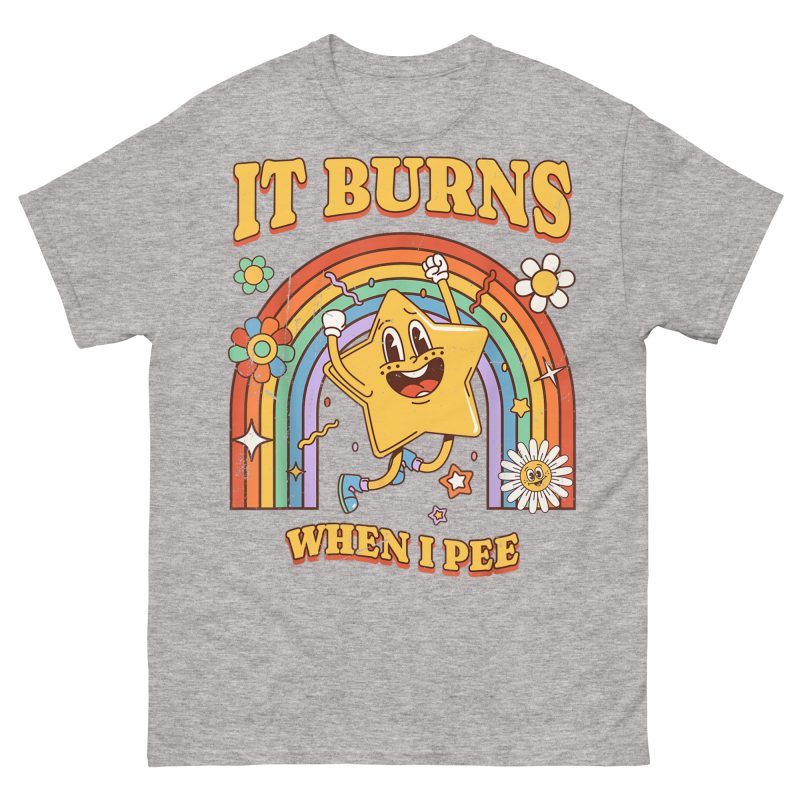 FUNNY - It Burns T-shirt - Bild 10