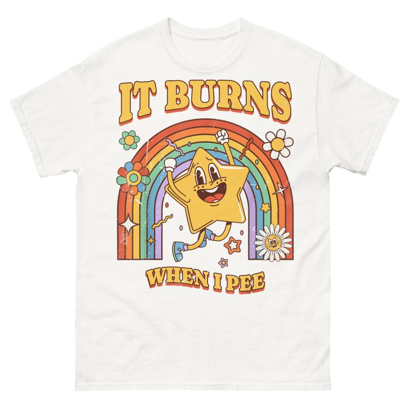 FUNNY - It Burns T-shirt - Bild 12
