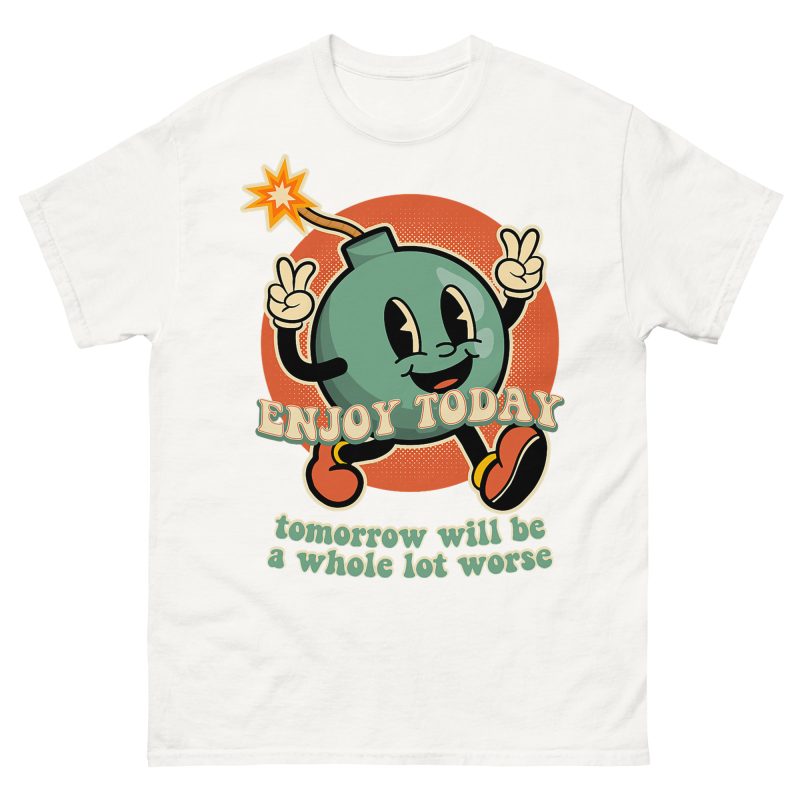 FUNNY - Enjoy Today T-shirt - Bild 12