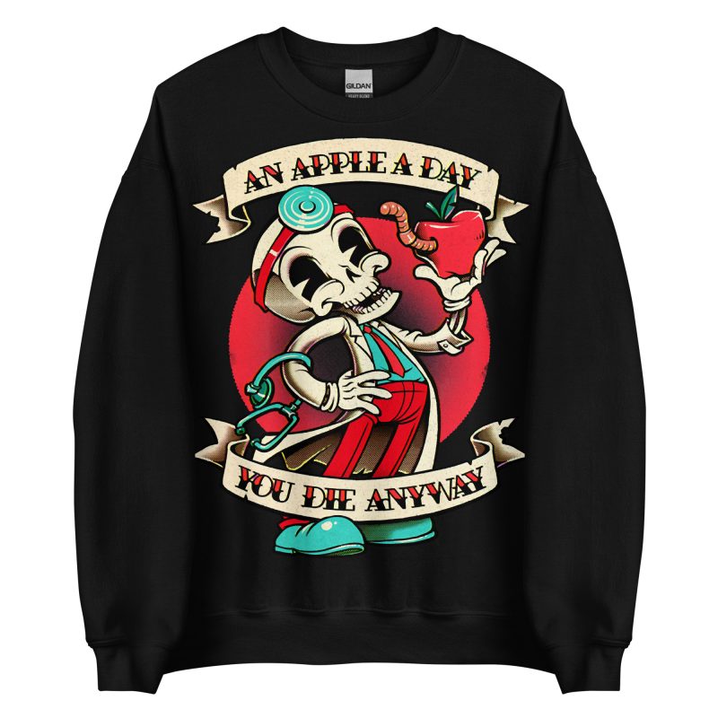 TATTOO - An Apple A Day Sweatshirt