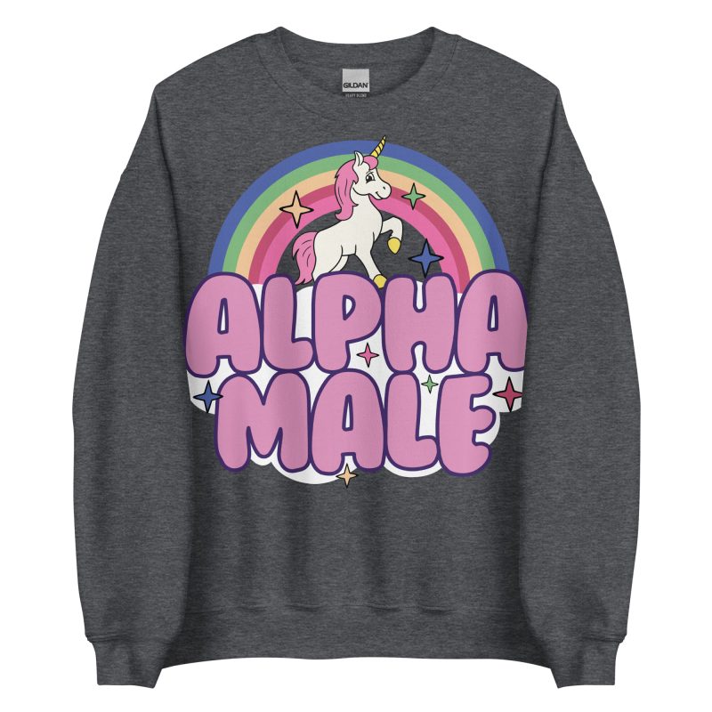 UNICORNS - Alpha Male Sweatshirt - Bild 5