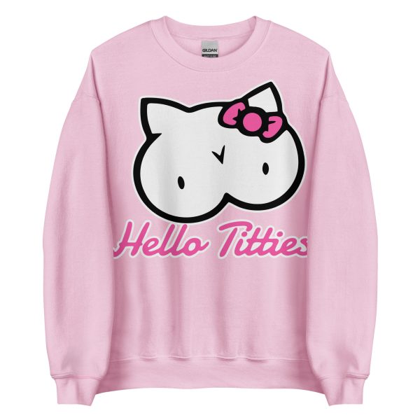 FUNNY - Hello Titties Sweatshirt